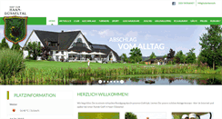 Desktop Screenshot of golfclub-haan-duesseltal.de